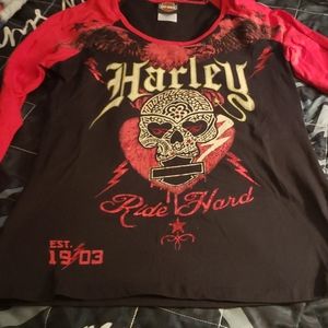 Womens Harley Davidson shirt